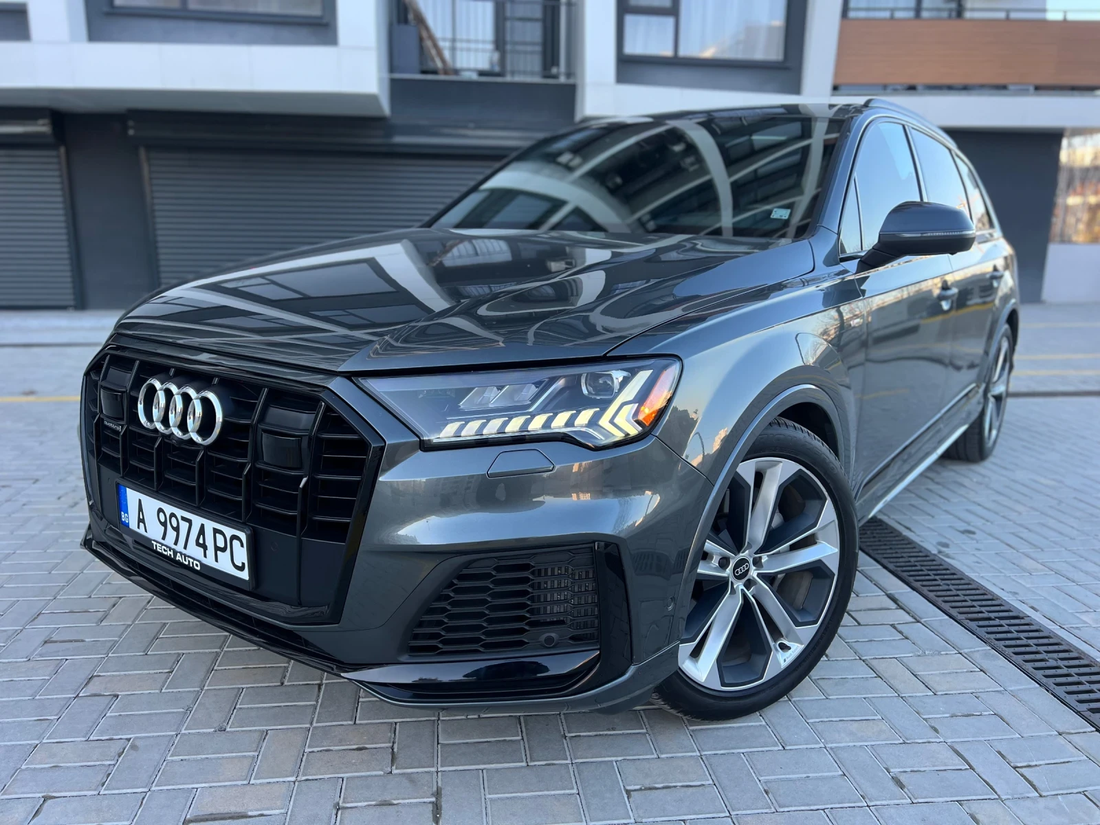 Audi Q7 3.0T/Technik/S-Line/Масаж/Обдухване/360/Дистроник, снимка 1