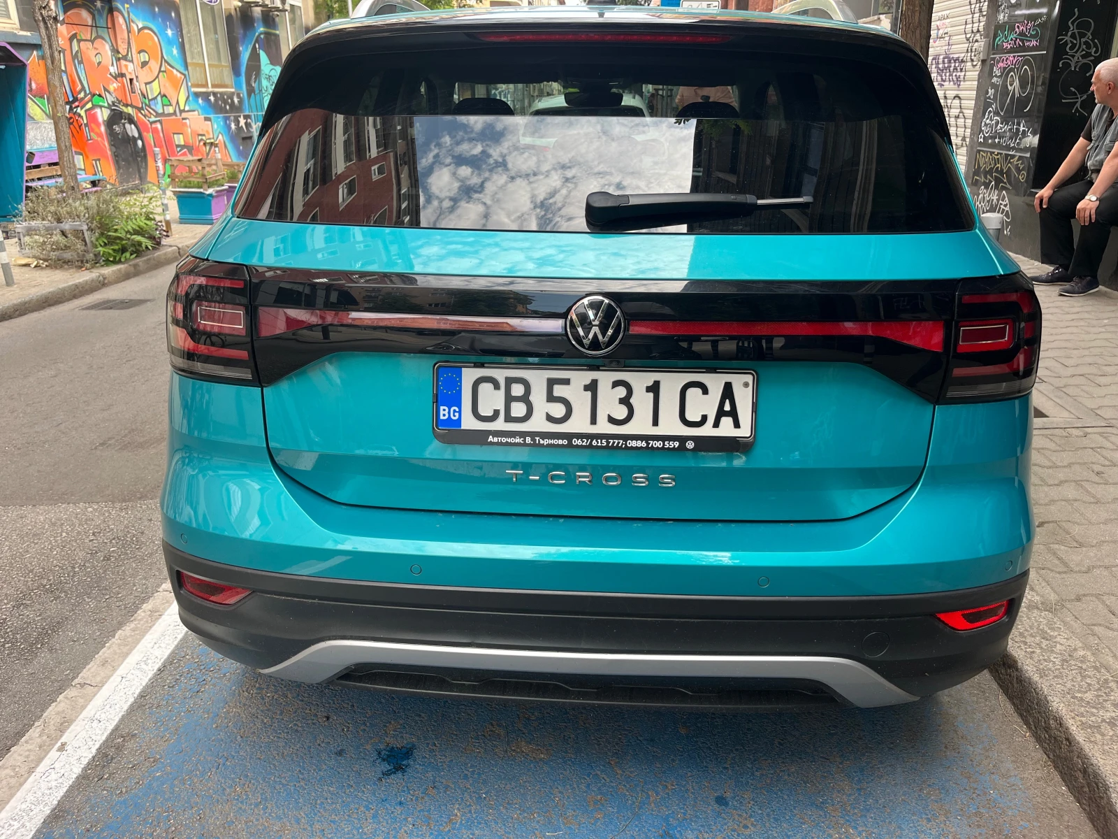VW T-Cross Първи собственик ! 1.5 TFSI DSG 22600 км - изображение 5