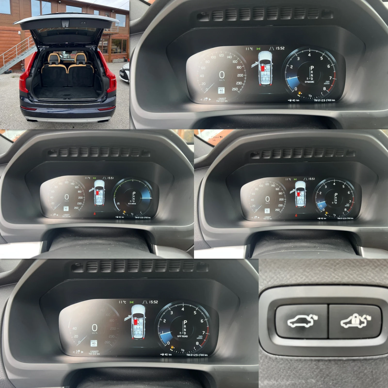 Volvo Xc90 Т6 AWD Keyless 7 Места Панорама , снимка 14 - Автомобили и джипове - 54045967