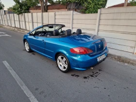 Peugeot 307 2.0HDI, 136к.с, шест скорости, кабриолет, Евро 4, снимка 4