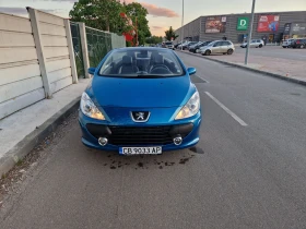 Peugeot 307 2.0HDI, 136к.с, шест скорости, кабриолет, Евро 4, снимка 1