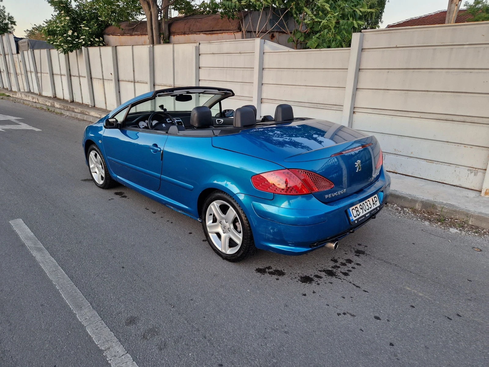Peugeot 307 2.0HDI, 136к.с, шест скорости, кабриолет, Евро 4, снимка 4 - Автомобили и джипове - 54714651