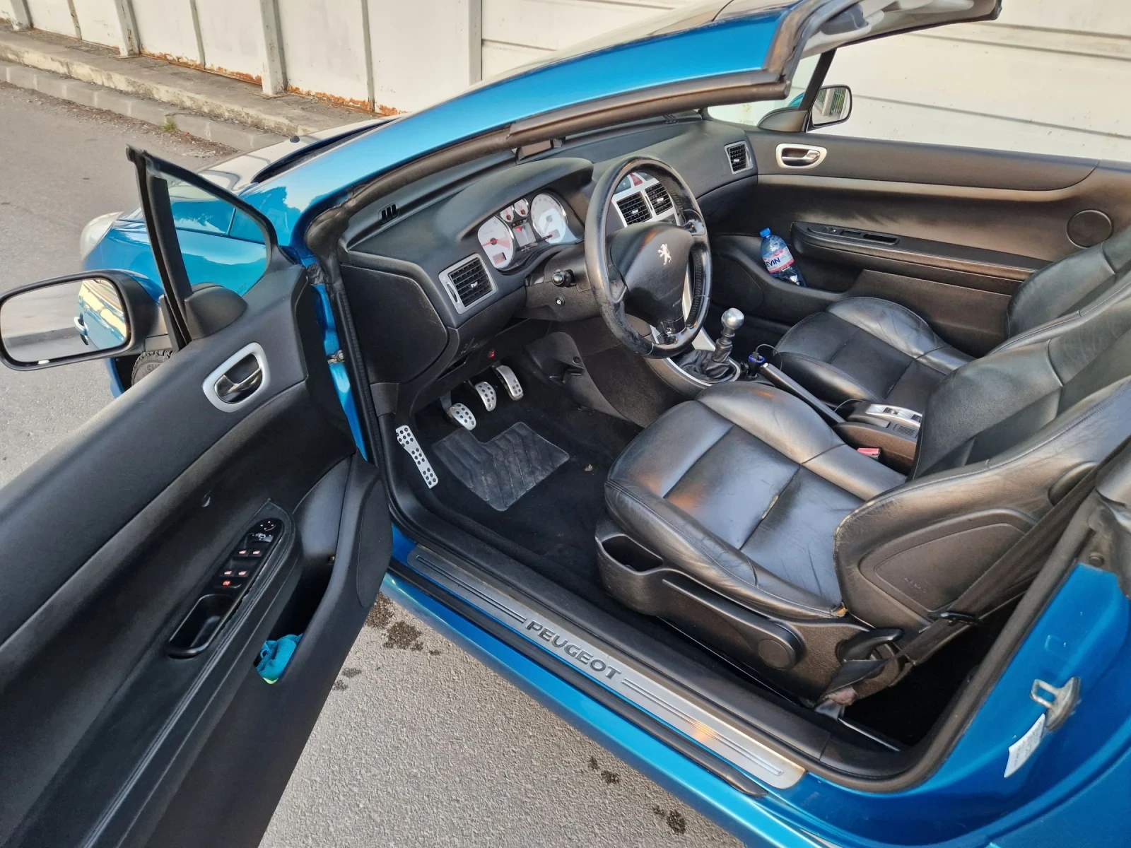 Peugeot 307 2.0HDI, 136к.с, шест скорости, кабриолет, Евро 4, снимка 10 - Автомобили и джипове - 54714651