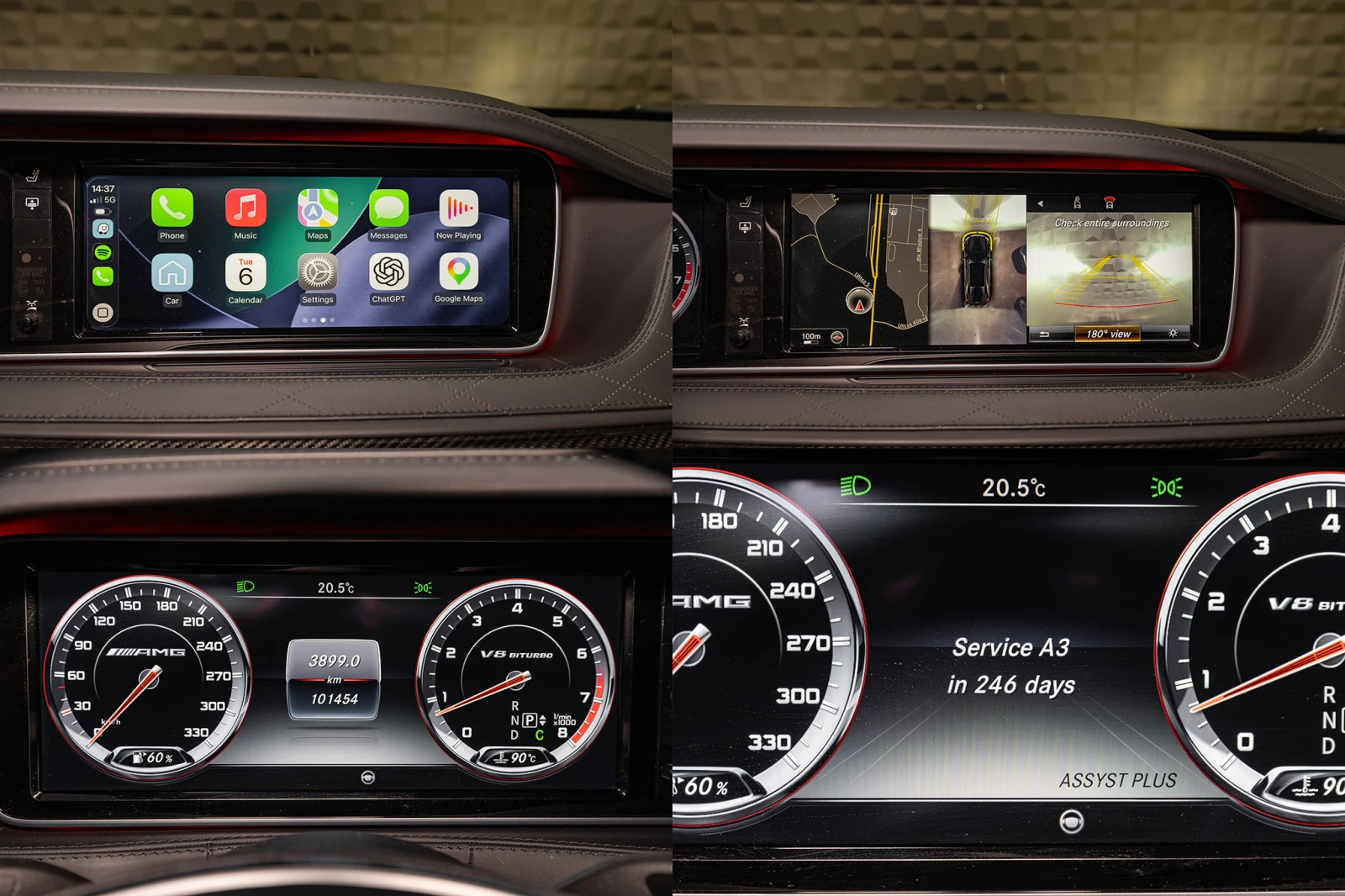 Mercedes-Benz S 63 4Matic| NightVis| Distronic| �������� | Mobile.bg � ����������� 16