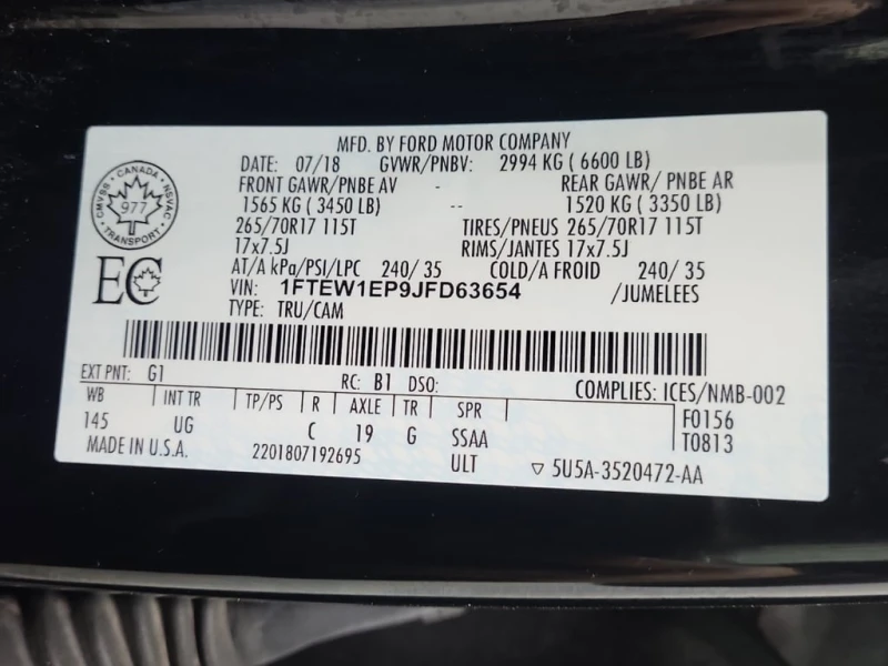 Ford F150 * XLT CREW CAB SHORT BED * CARFAX * БЕЗ ПЪРВОНАЧАЛ, снимка 15 - Автомобили и джипове - 52925496