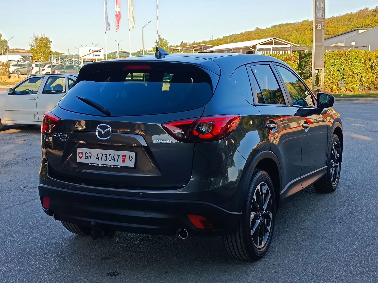 Mazda CX-5 2.5i-192 кс-ШВЕЙЦАРИЯ-АВТОМАТ-4Х4-FACELIFT-NAVI, снимка 3 - Автомобили и джипове - 56020427
