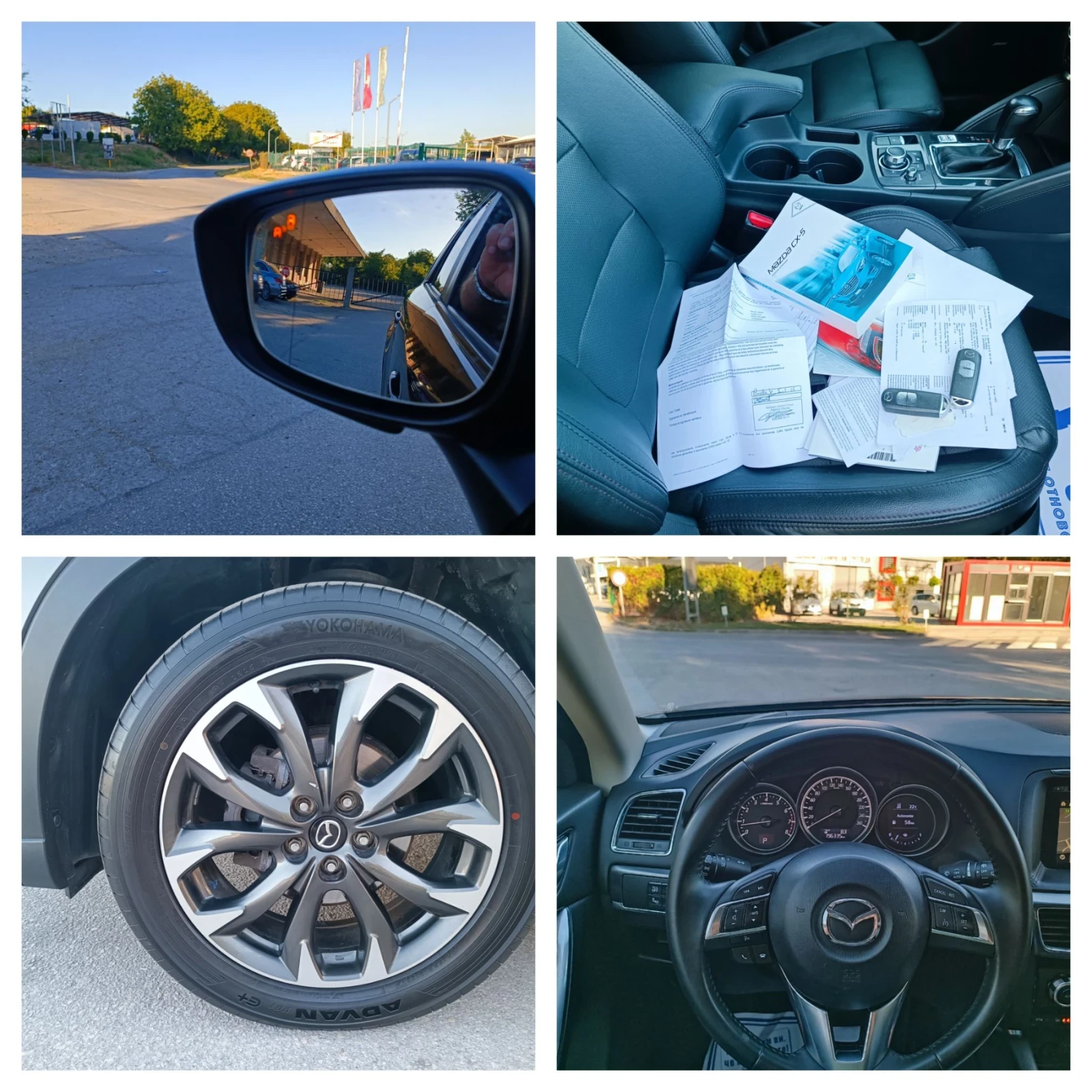 Mazda CX-5 2.5i-192 кс-ШВЕЙЦАРИЯ-АВТОМАТ-4Х4-FACELIFT-NAVI, снимка 16 - Автомобили и джипове - 56020427