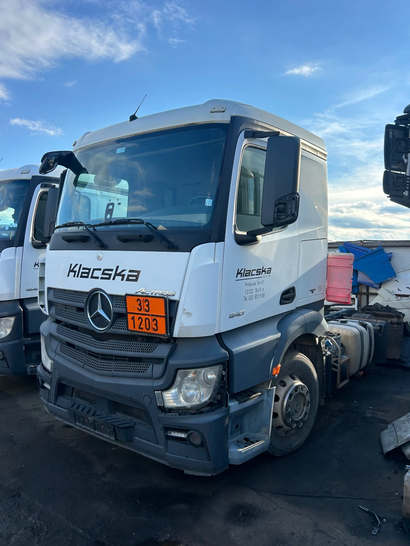 Mercedes-Benz Actros 1840 EURO 6  2 броя
