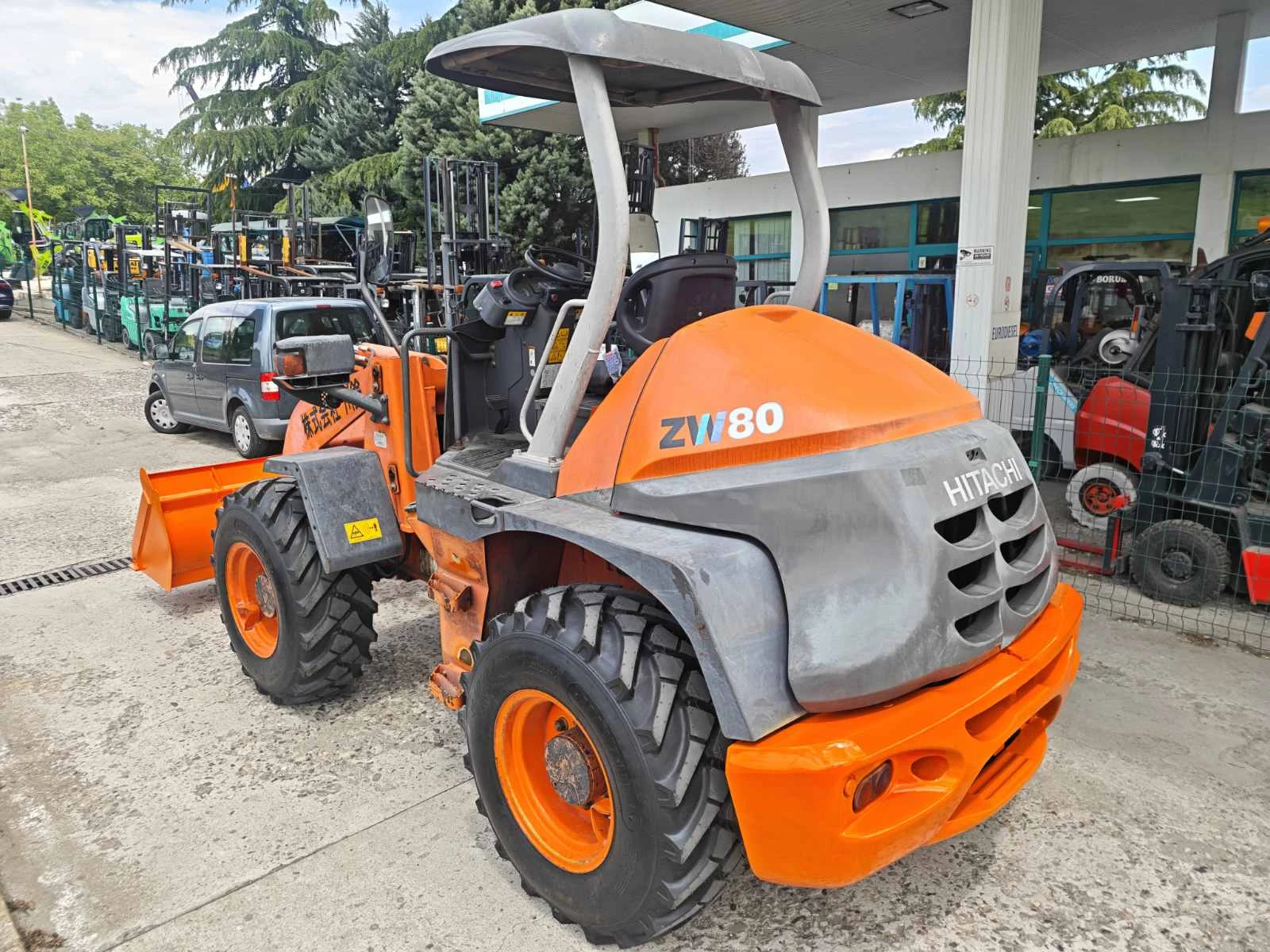 Челен товарач Hitachi ZW80 -НОВ ВНОС, снимка 5 - Индустриална техника - 54630056