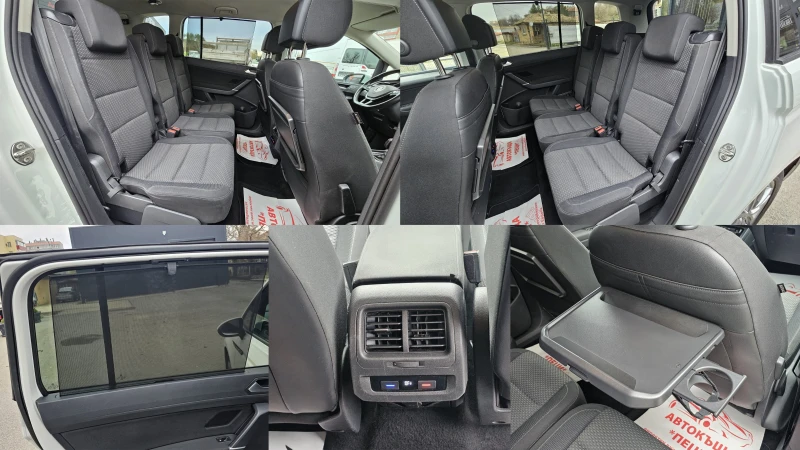 VW Touran R-Line 2.0TDI 7DSG IT-7 МЕСТА-ДИСТРОНИК-ЛИЗИНГ, снимка 13 - Автомобили и джипове - 52627407