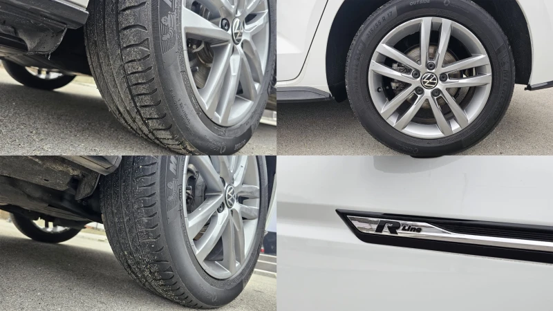 VW Touran R-Line 2.0TDI 7DSG IT-7 МЕСТА-ДИСТРОНИК-ЛИЗИНГ, снимка 17 - Автомобили и джипове - 52627407