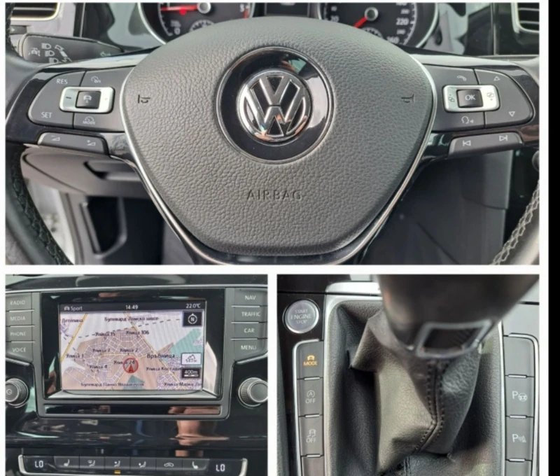 VW Golf 7 Швейцария Distronic/4- motion, снимка 9 - Автомобили и джипове - 53045792