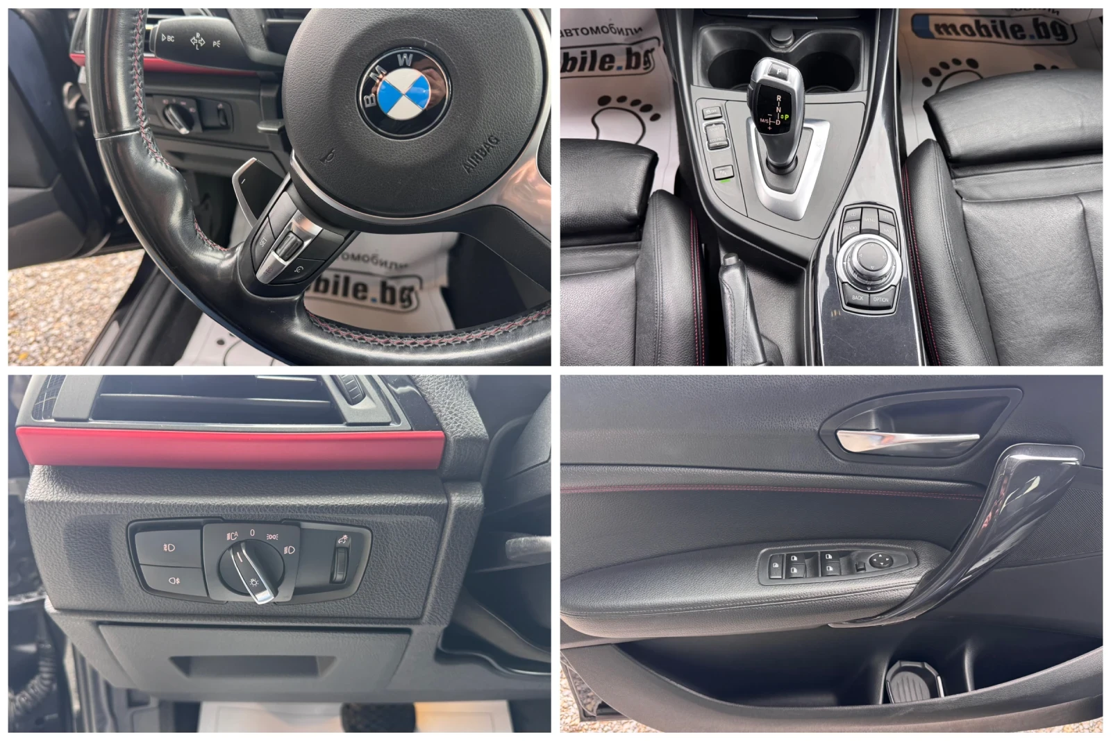 BMW 116 d Sport * 8ZF* Кожа* НАВИ* , снимка 16 - Автомобили и джипове - 54030245