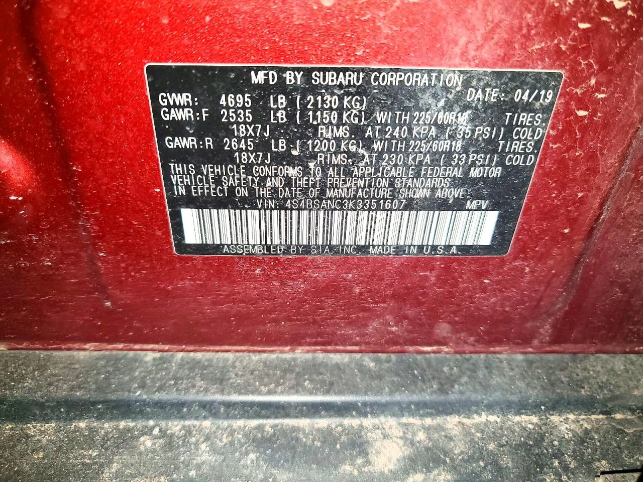 Subaru Outback 2.5l 2.5I Limited, снимка 13 - Автомобили и джипове - 54273003