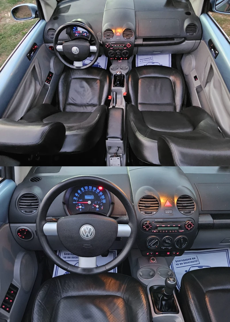 VW New beetle 1.9* TDI* КАБРИО* ТОП ОФЕРТА !, снимка 10 - Автомобили и джипове - 51702025