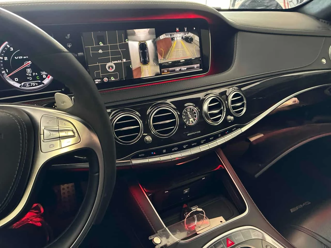 Mercedes-Benz S 63 AMG * CARFAX * ОПЦИЯ ЗА ФИНАНСИРАНЕ, снимка 9 - Автомобили и джипове - 55468854