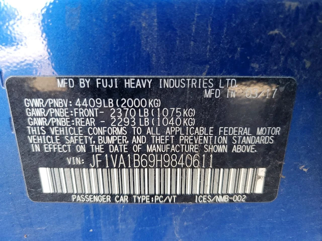 Subaru WRX 2.0l, снимка 12 - Автомобили и джипове - 56163497