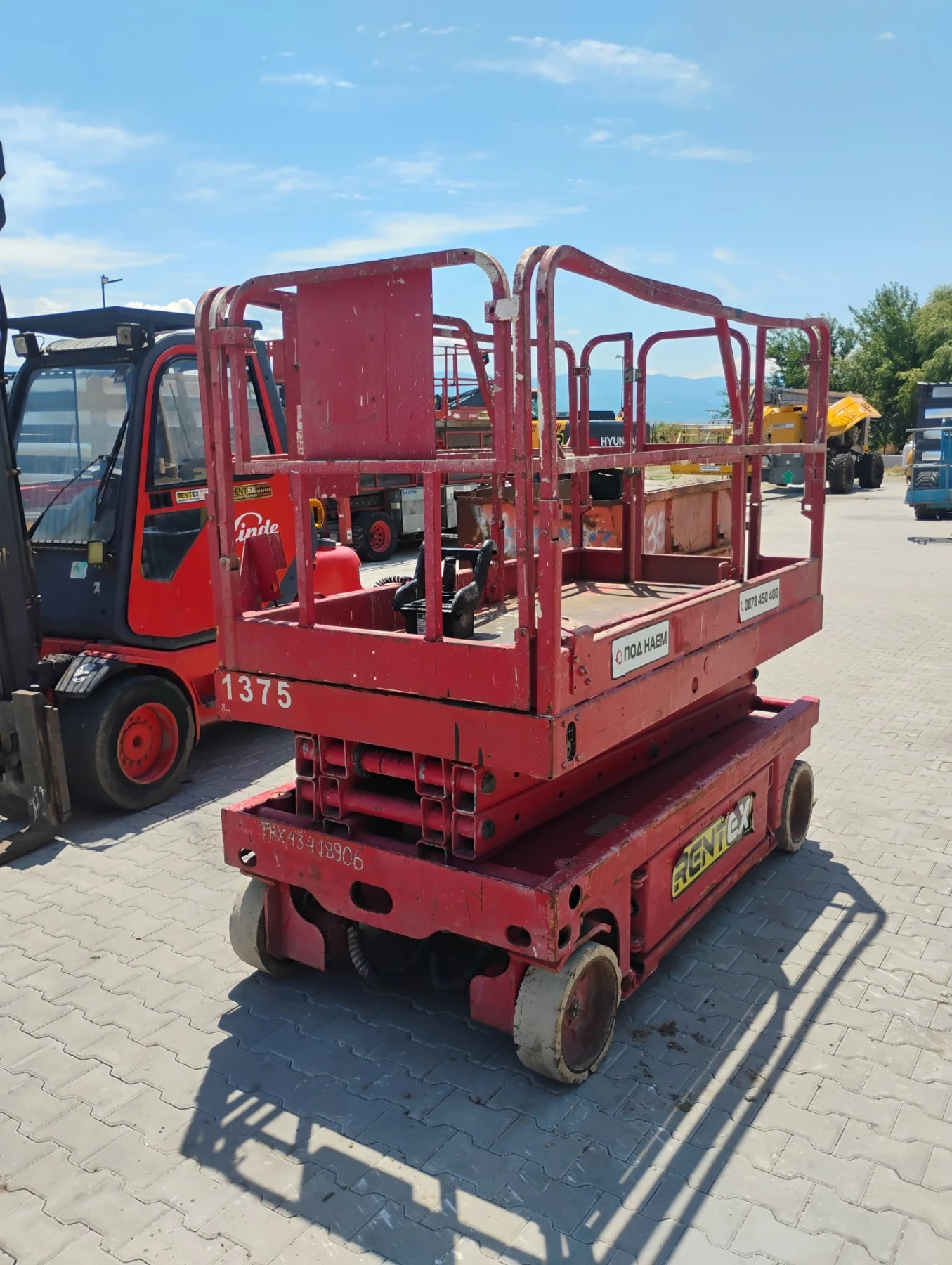 Автовишка Друга марка Ножична Genie GS2046, снимка 3 - Индустриална техника - 55536144