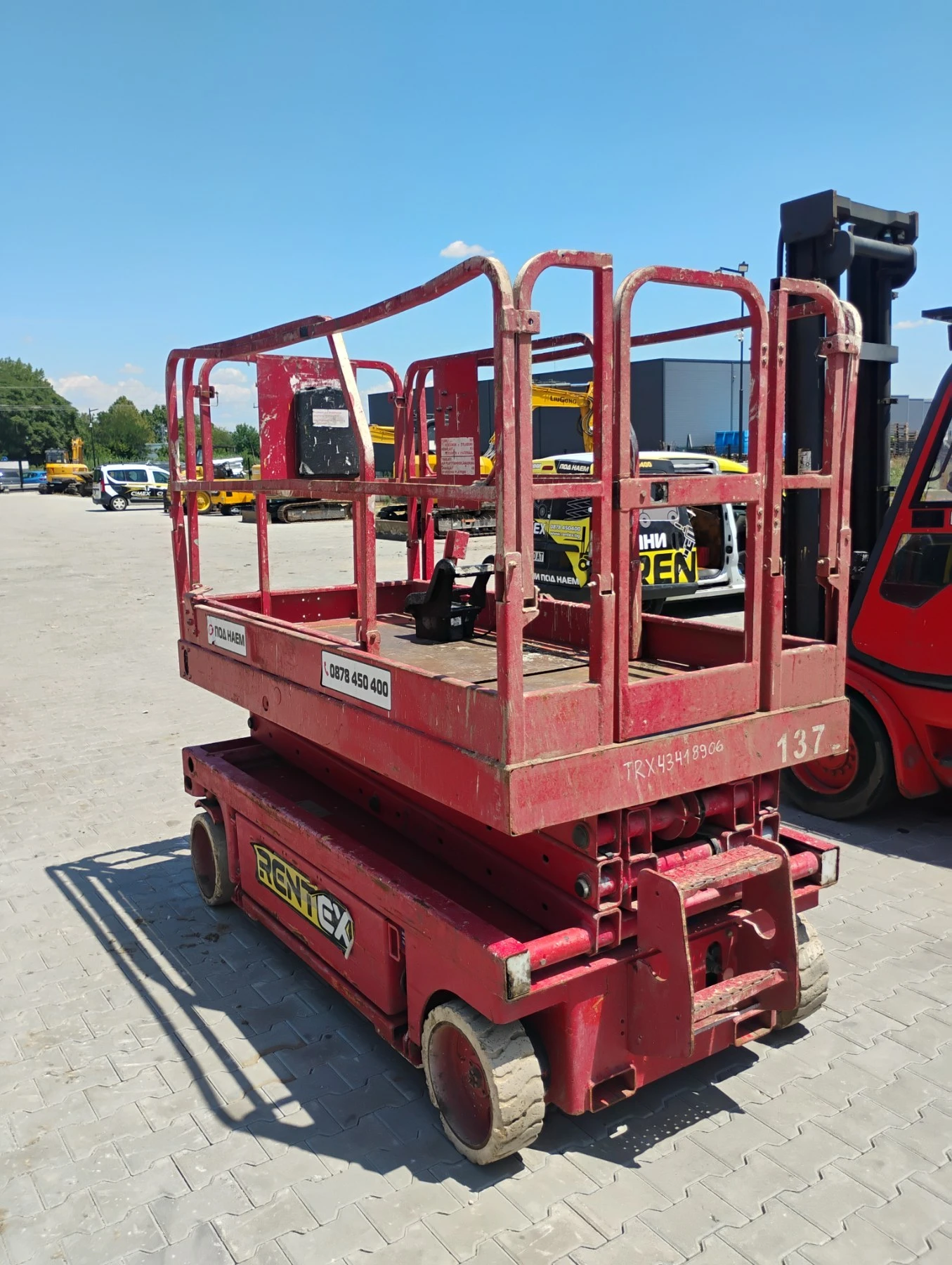 Автовишка Друга марка Ножична Genie GS2046, снимка 4 - Индустриална техника - 55536144