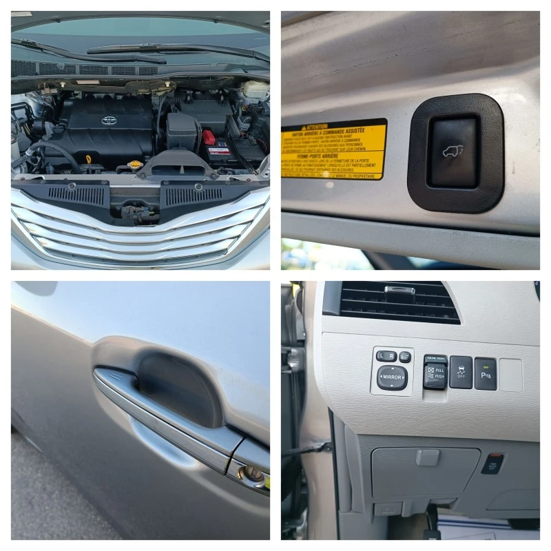 Toyota Sienna 3.5i-267кс-ШВЕЙЦАРИЯ-АВТОМАТ-4Х4-Keyless-FULL , снимка 17 - Автомобили и джипове - 45990565