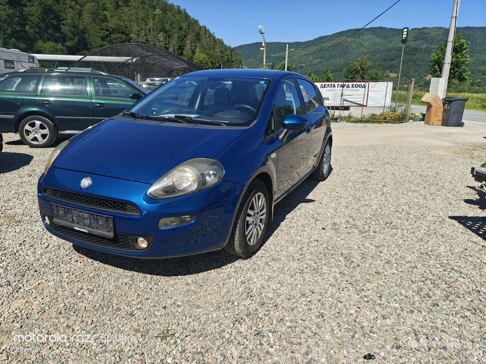 Fiat Punto 1.3i Klimatik 2012г. , снимка 3 - Автомобили и джипове - 55673056