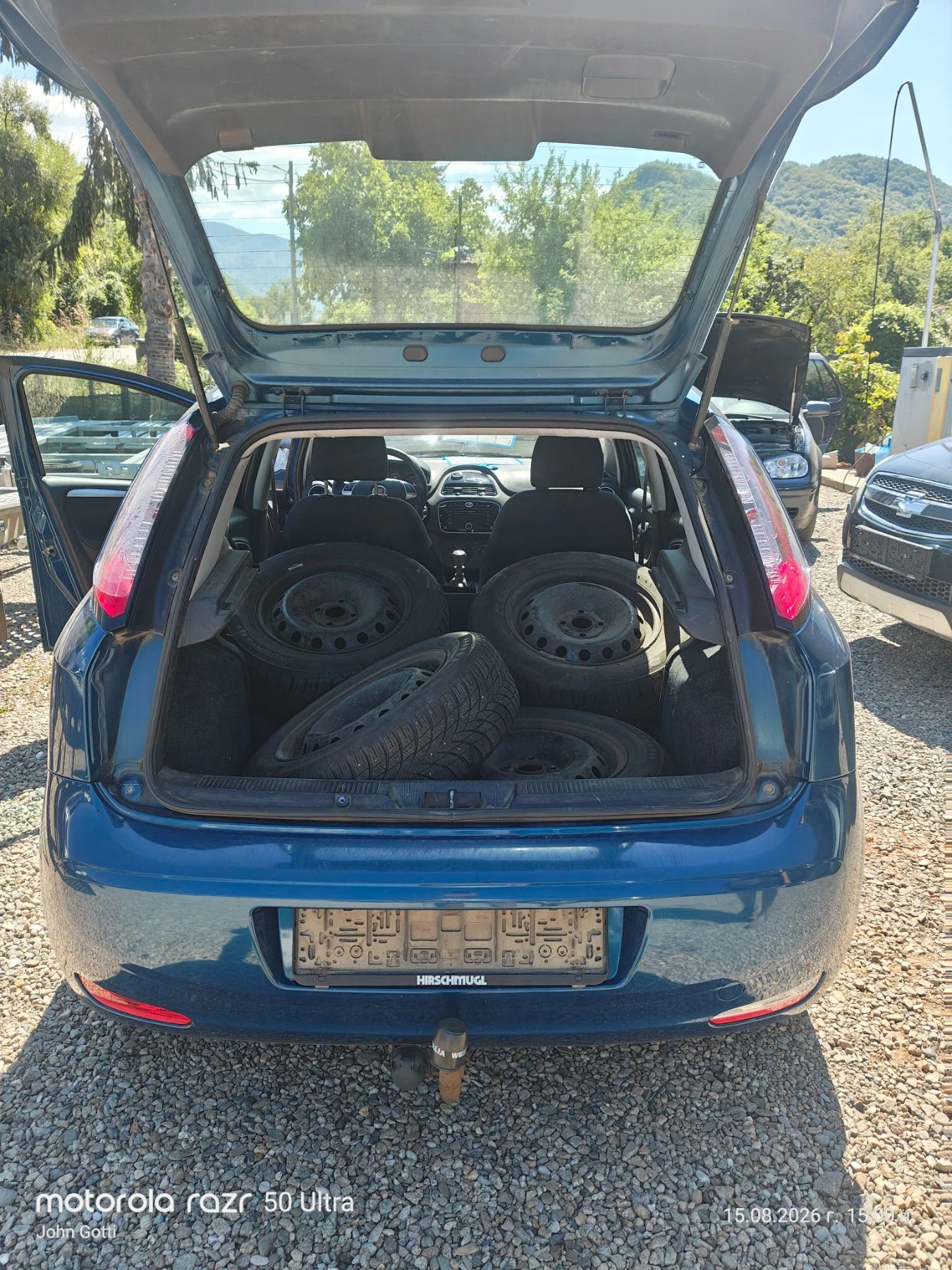 Fiat Punto 1.3i Klimatik 2012г. , снимка 12 - Автомобили и джипове - 55673056