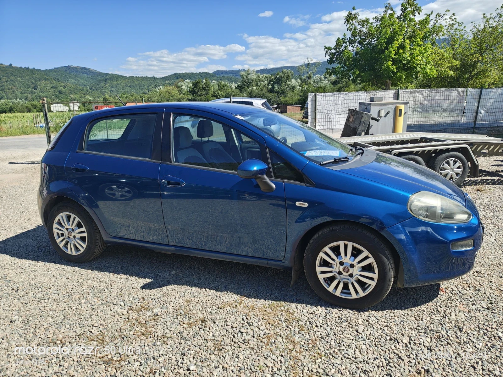 Fiat Punto 1.3i Klimatik 2012г. , снимка 5 - Автомобили и джипове - 55673056