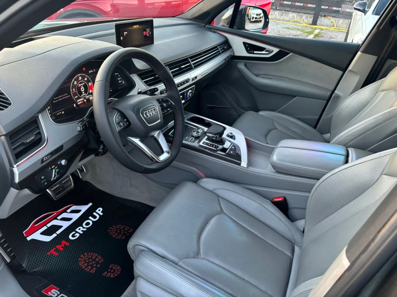 Audi SQ7 4.0 V8T* S Line+ * MATRIX* Pano* Dis* Carbon* BOSE, снимка 9 - Автомобили и джипове - 47440718