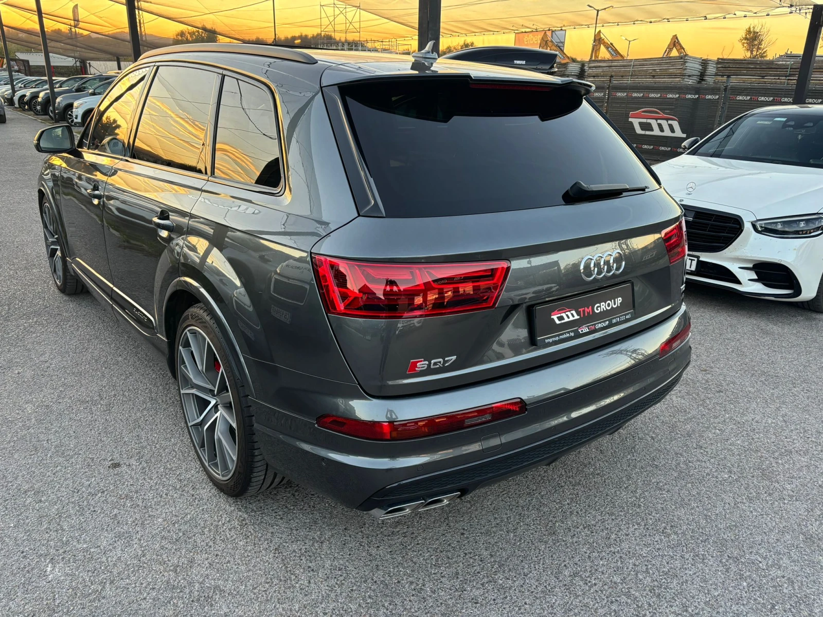 Audi SQ7 4.0 V8T* S Line+ * MATRIX* Pano* Dis* Carbon* BOSE - изображение 4