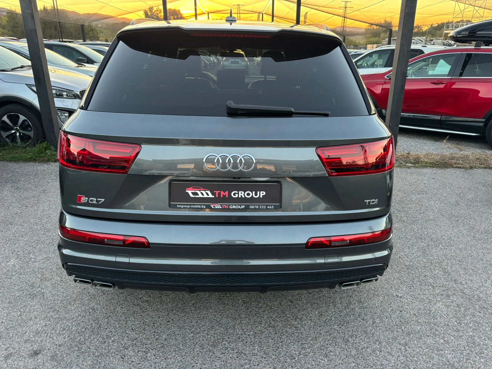 Audi SQ7 4.0 V8T* S Line+ * MATRIX* Pano* Dis* Carbon* BOSE - изображение 5