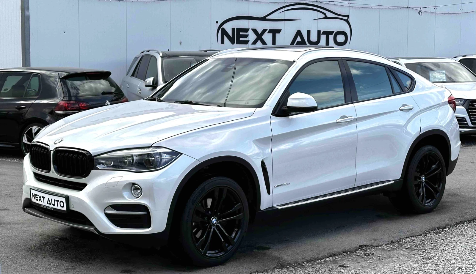 BMW X6 3.0D 258HP 360 CAM HUD HARMAN/KARDON ШИБЕДАХ