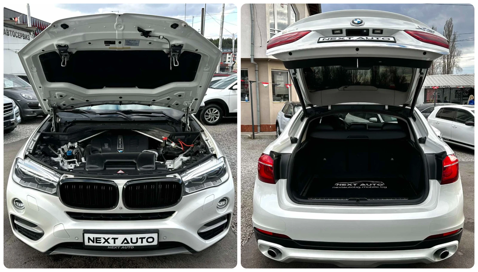 BMW X6 3.0D 258HP M PACK HUD HARMAN/KARDON ШИБЕДАХ, снимка 16 - Автомобили и джипове - 53988457