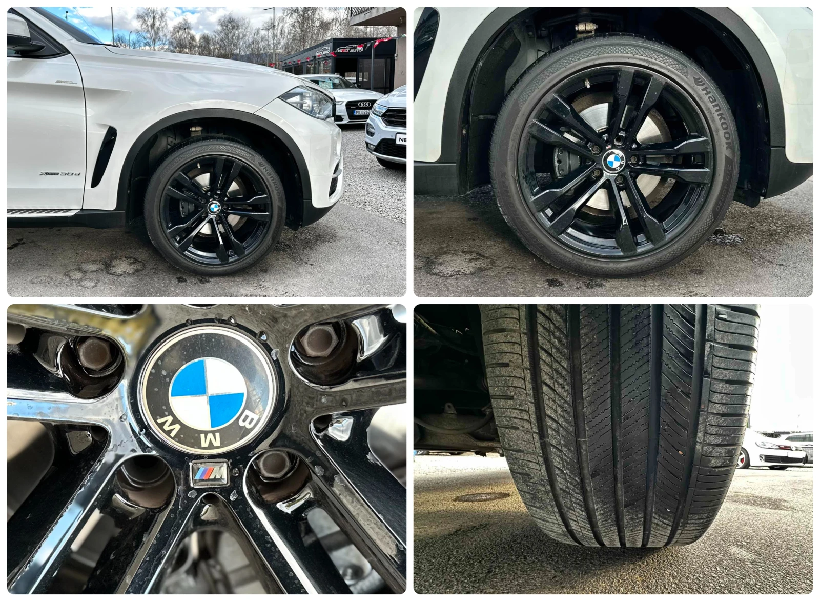 BMW X6 3.0D 258HP M PACK HUD HARMAN/KARDON ШИБЕДАХ, снимка 17 - Автомобили и джипове - 53988457