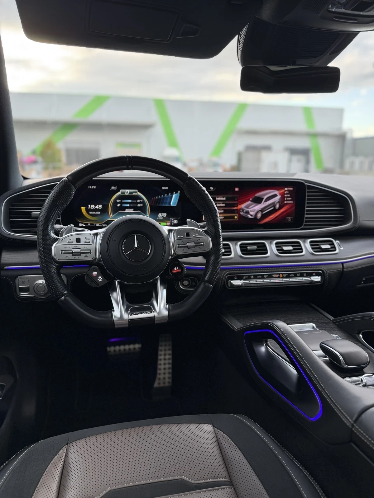 Mercedes-Benz GLS 63 AMG Възможен лизинг, снимка 9 - Автомобили и джипове - 54573090