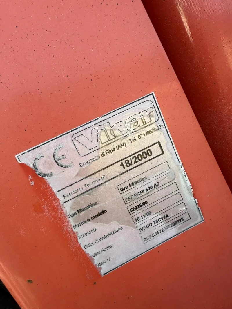 Iveco 35c11 Ferrari 530 kran, снимка 11 - Бусове и автобуси - 52565894