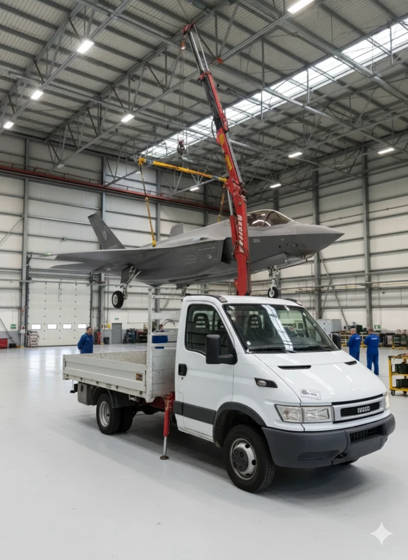 Iveco 35c11  Промоция 30500лв Ferrari 530 kran