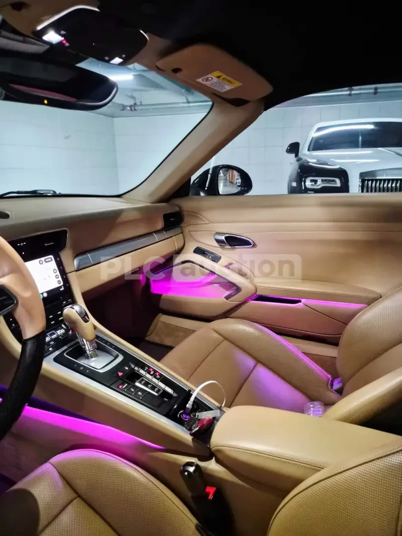 Porsche 911 CARRERA 4S / CABRIO / КАФЯВ САЛОН / ЦЕНА ДО БЪЛГАР, снимка 10 - Автомобили и джипове - 55524395