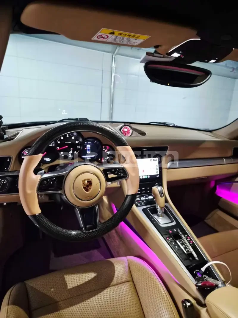 Porsche 911 CARRERA 4S / CABRIO / КАФЯВ САЛОН / ЦЕНА ДО БЪЛГАР, снимка 7 - Автомобили и джипове - 55524395