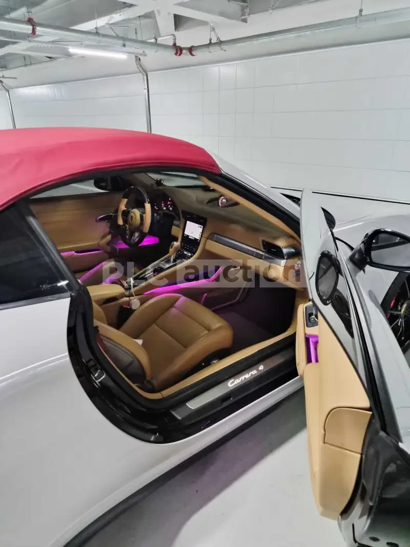 Porsche 911 CARRERA 4S / CABRIO / КАФЯВ САЛОН / ЦЕНА ДО БЪЛГАР, снимка 5 - Автомобили и джипове - 55524395