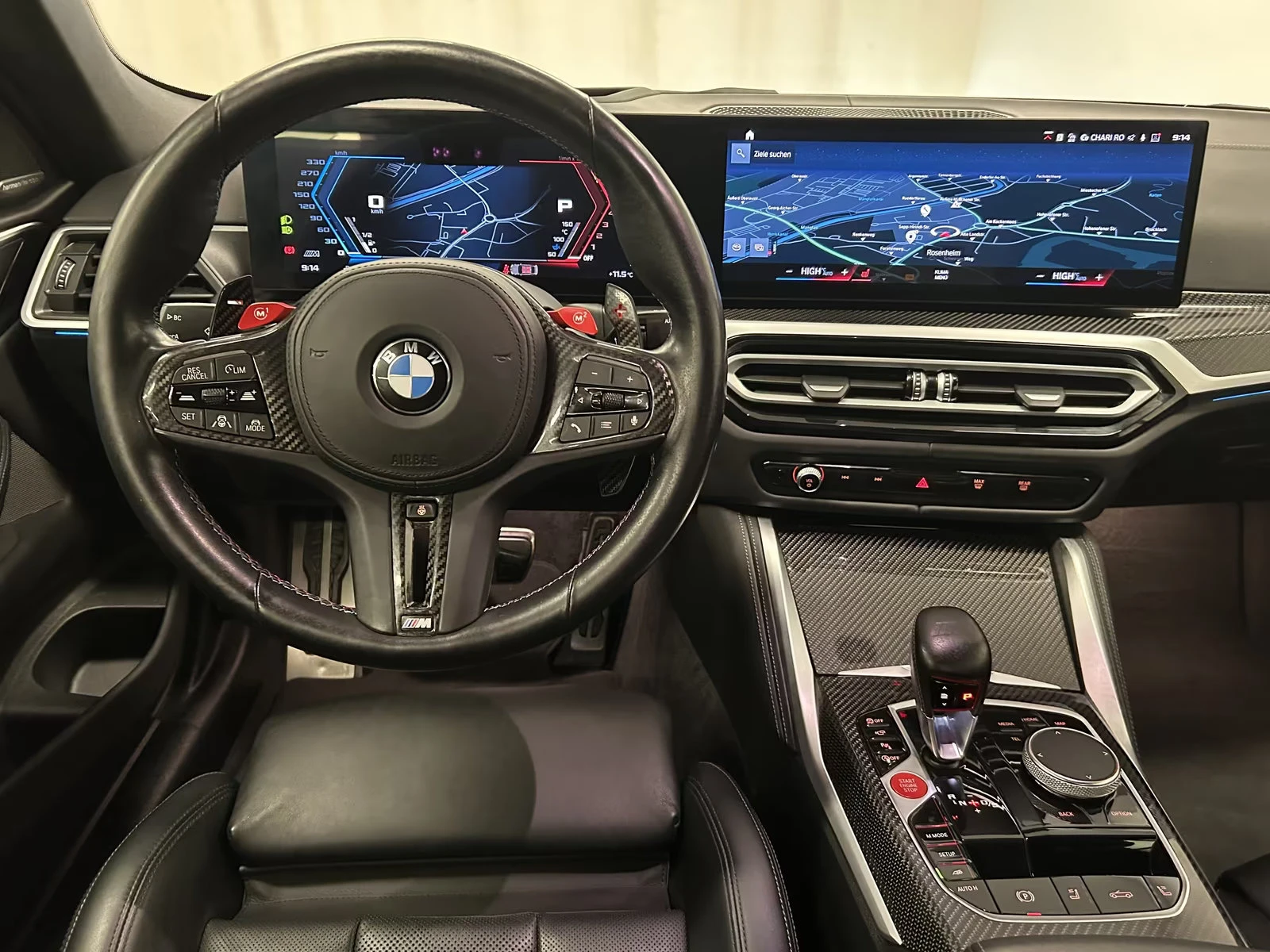 BMW M4 COMPETITION/510HP/xDRIVE/CABRIO/CARBON/360/HUD/385, снимка 11 - Автомобили и джипове - 54407230