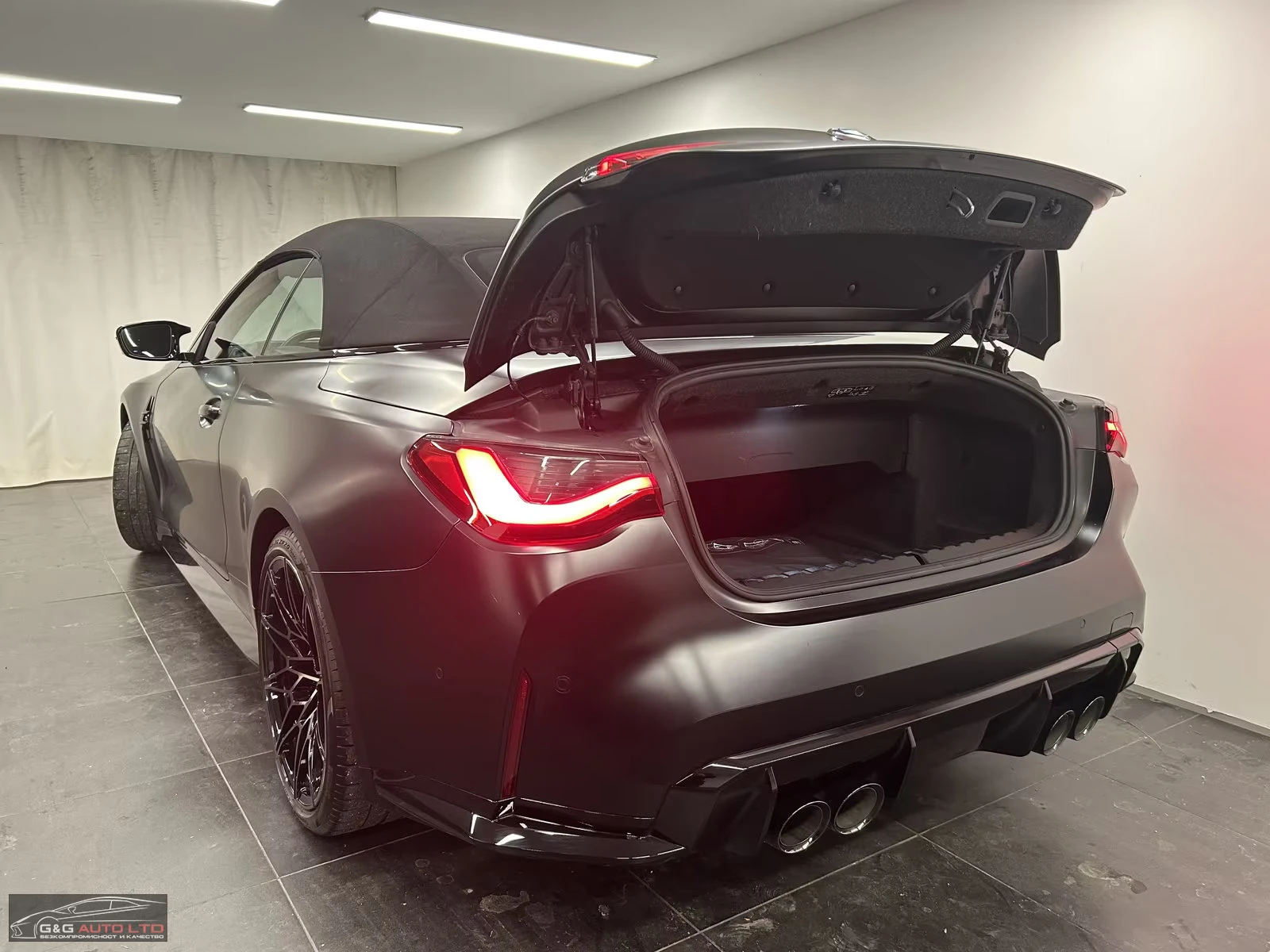 BMW M4 COMPETITION/510HP/xDRIVE/CABRIO/CARBON/360/HUD/385, снимка 8 - Автомобили и джипове - 54407230