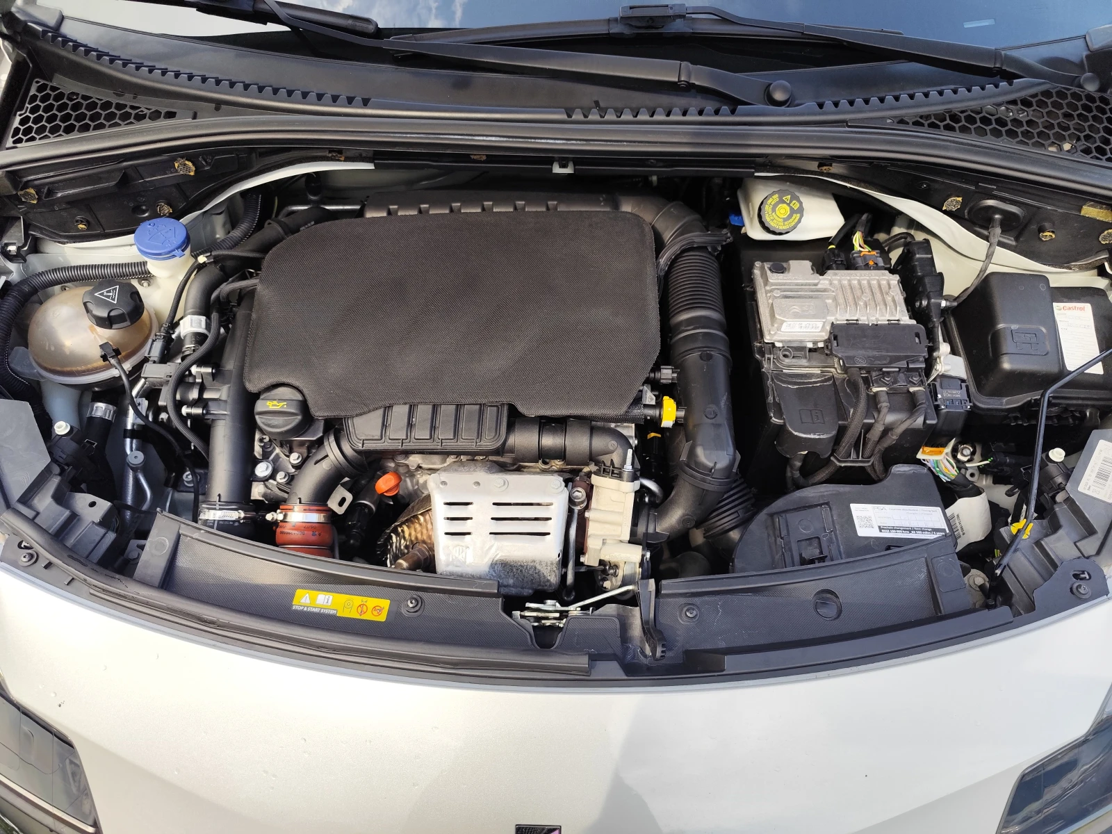Citroen DS3 1.2i* ABTOMATИК* FULL LED* E6B* PERFORMANCE LINE, снимка 14 - Автомобили и джипове - 55128498