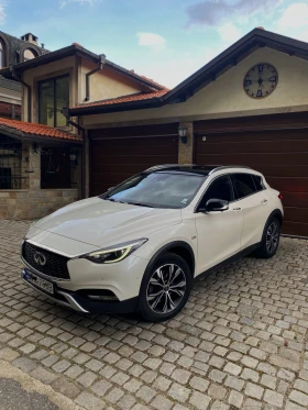 Infiniti QX30 2.2D, 4x4 AWD, БЯЛА ПЕРЛА, Напълно обслужен, снимка 2