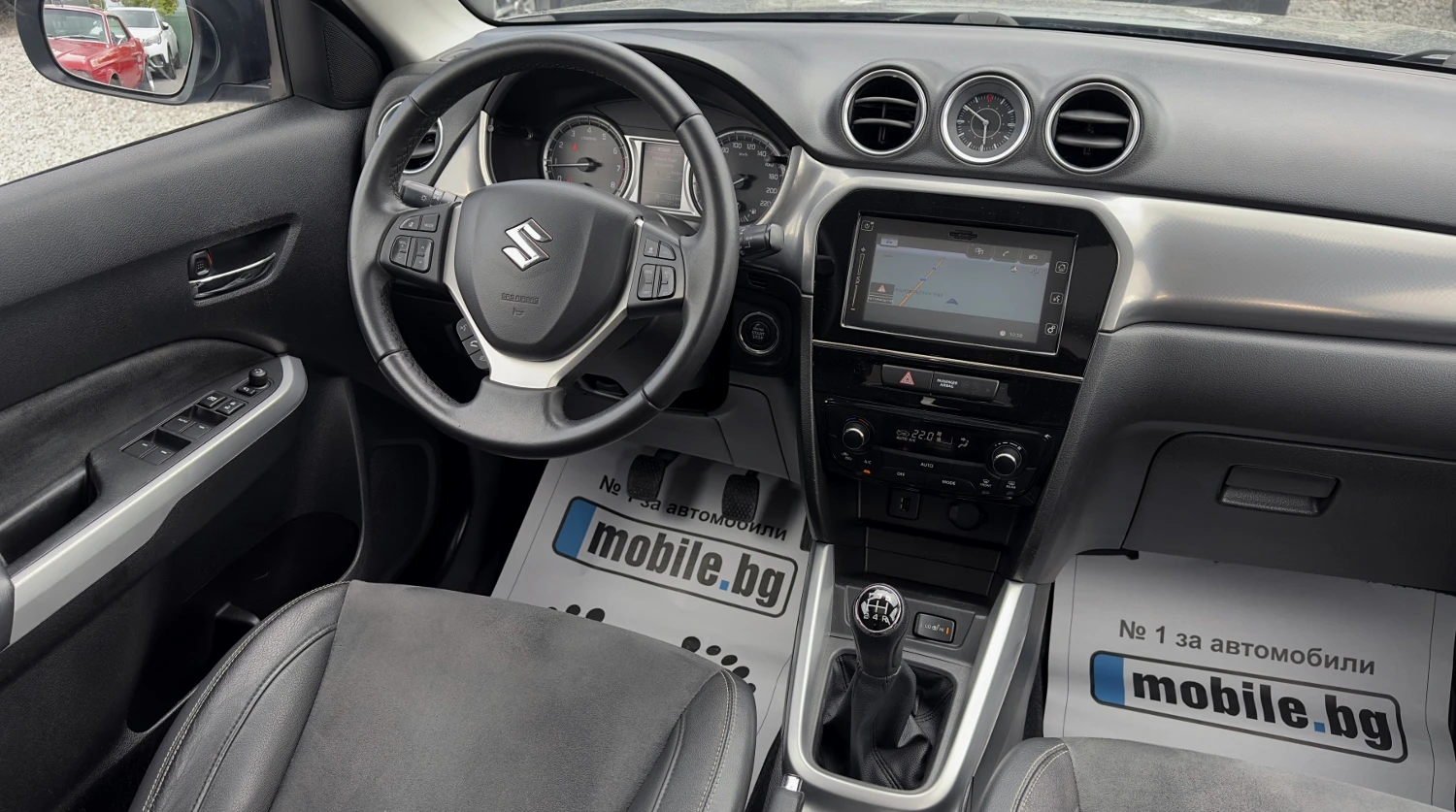Suzuki Vitara 1.6i 4x4 Distronic Кожа Подгрев Панорама Камера, снимка 8 - Автомобили и джипове - 54574115