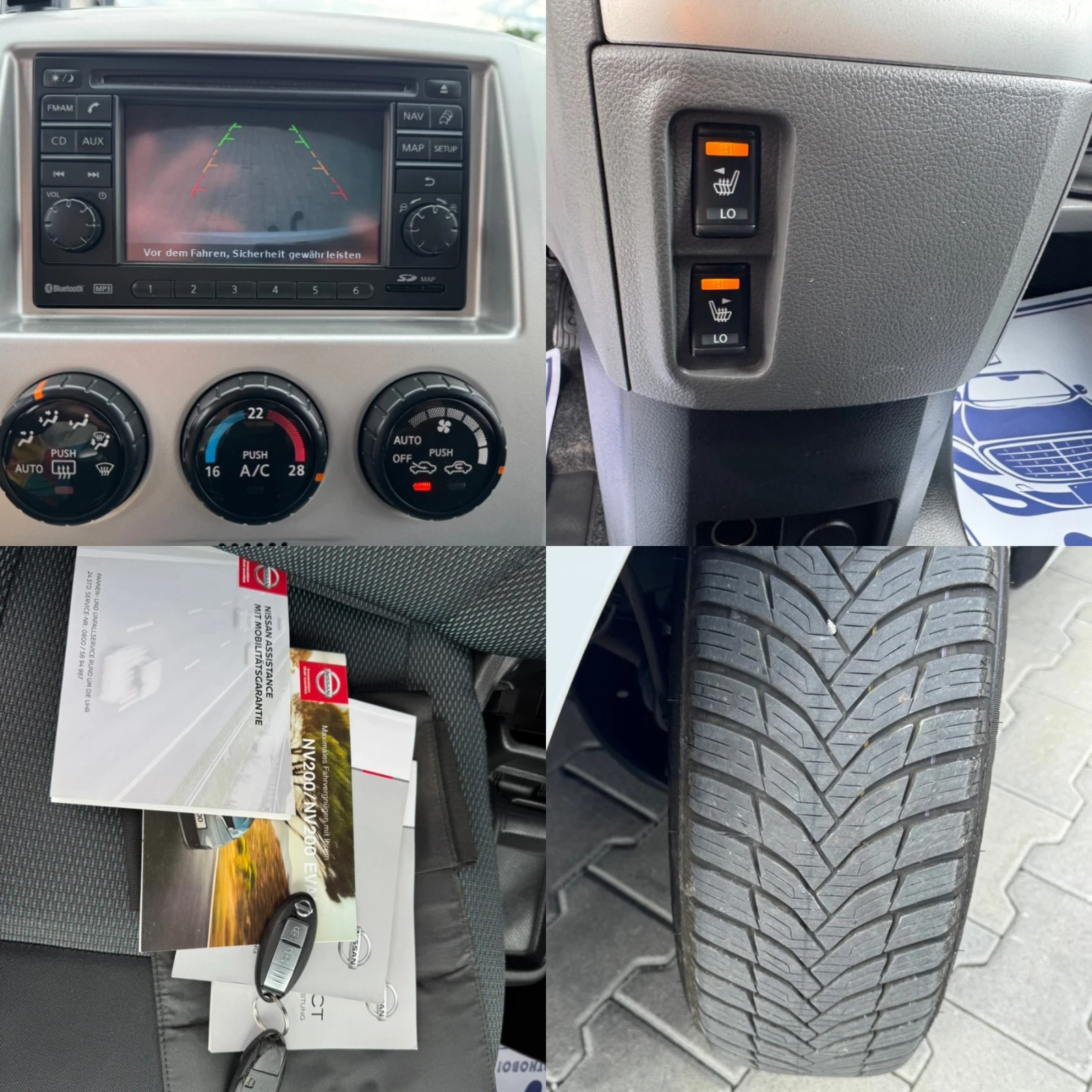 Nissan NV200 1.5DCI Evalia Tekna 7-MESTA, снимка 16 - Бусове и автобуси - 54646657