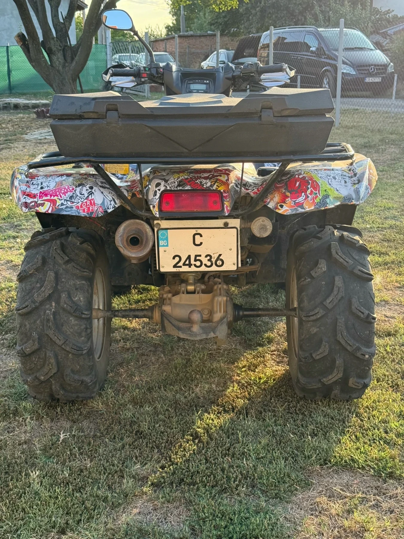Kawasaki Kvf 650 4x4 - изображение 6