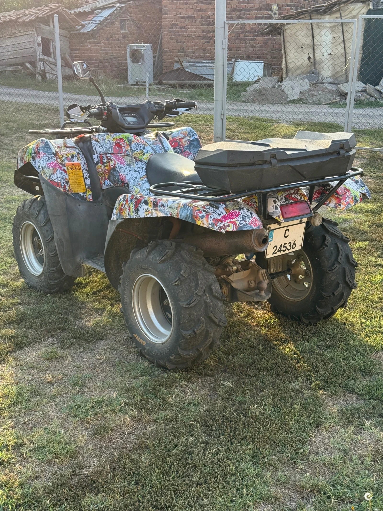 Kawasaki Kvf 650 4x4 - изображение 7