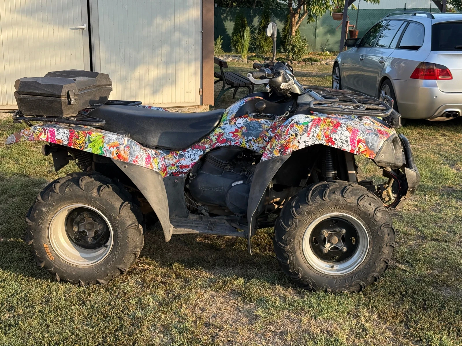 Kawasaki Kvf 650 4x4 - изображение 4