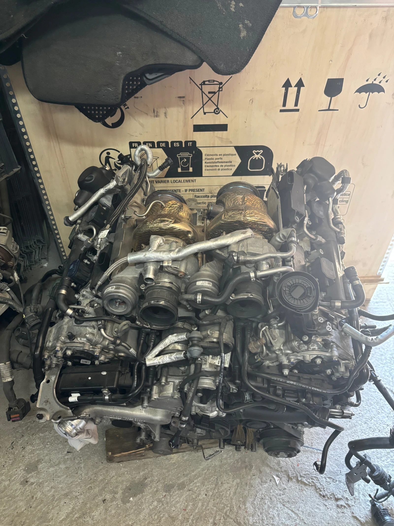 Двигател Mercedes AMG M177 612hp