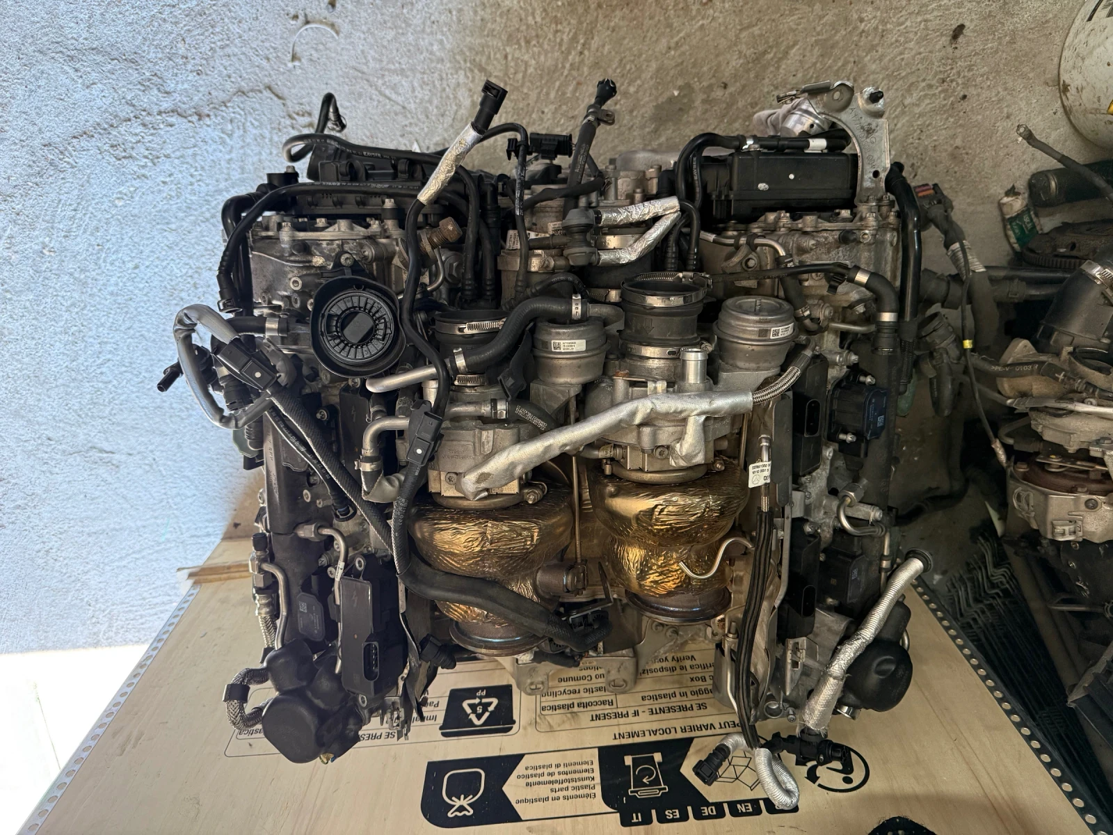 Двигател Mercedes AMG M177 612hp, снимка 5 - Части - 55450876